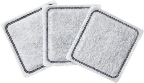 Show full view: Frisco Stainless Steel Cactus & Leaf Dog & Cat Fountain, 100-oz + Replacement Filters, 3 count slide 6 of 8