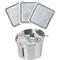 Show in main carousel: Frisco Stainless Steel Cactus & Leaf Dog & Cat Fountain, 100-oz + Replacement Filters, 3 count slide 1 of 8