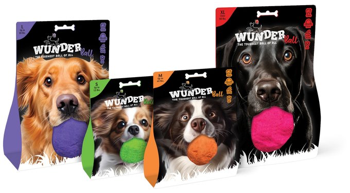 wunderball dog toy
