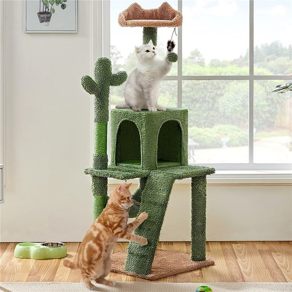 Yaheetech Multi-Level 53.5-in Plush Cat Tree
