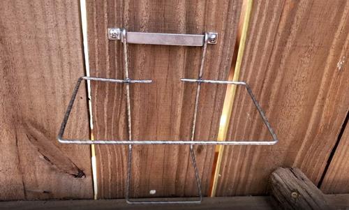 Show full view: RentACoop Wire Bracket with Bottom for Chicken Drinking Bottle, 64-oz slide 5 of 5