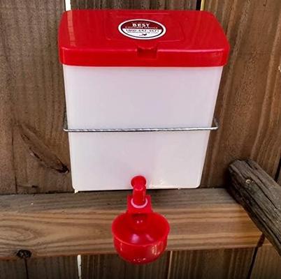 Show full view: RentACoop Wire Bracket with Bottom for Chicken Drinking Bottle, 64-oz slide 3 of 5