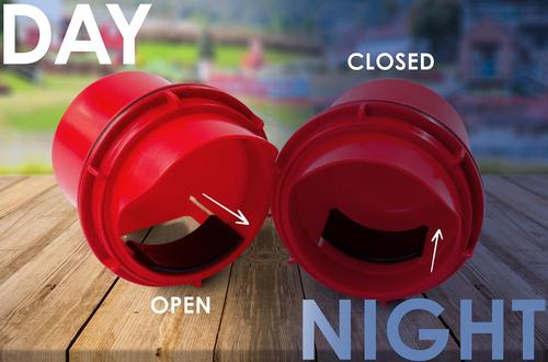 Show full view: RentACoop Chick2Chicken BPA-Free 4-Port Feeder, 10-lb slide 4 of 7