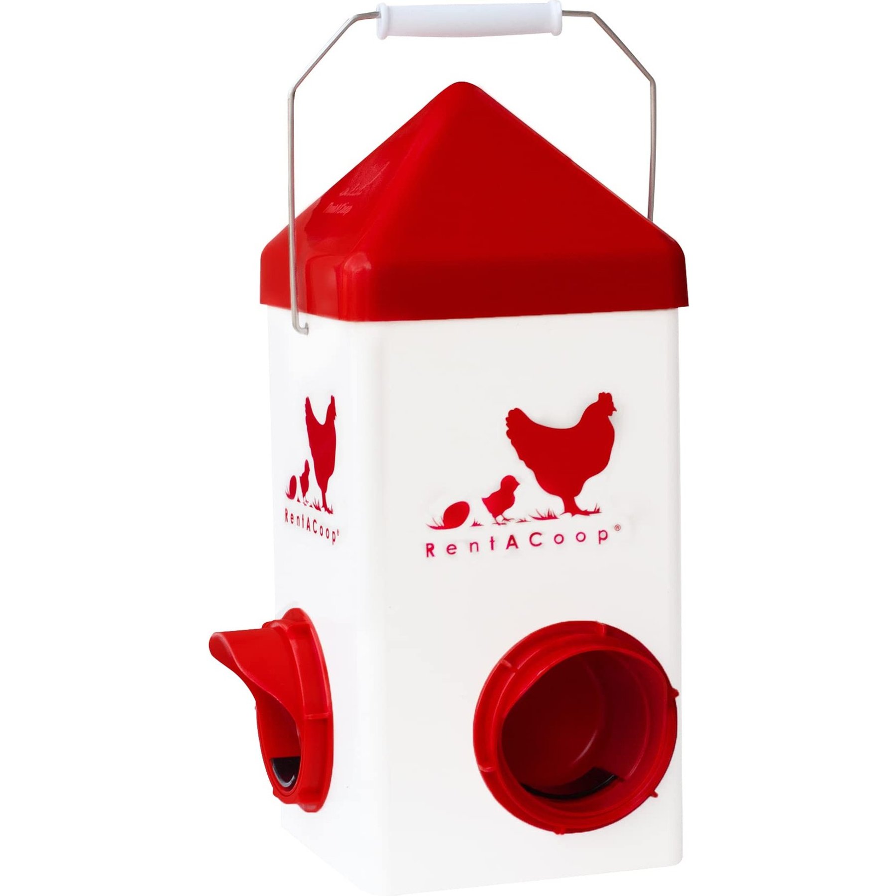 RentACoop Chick2Chicken Feeder, 5-lb