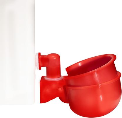 Show full view: RentACoop Chicken Feeder & Waterer Set, 10-lb & 2-gal slide 3 of 7