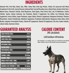 Nulo Frontrunner Ancient Grains Pork, Barley, & Beef Recipe High-Protein Adult Dry Dog Food, 25-lb bag slide 2 of 9