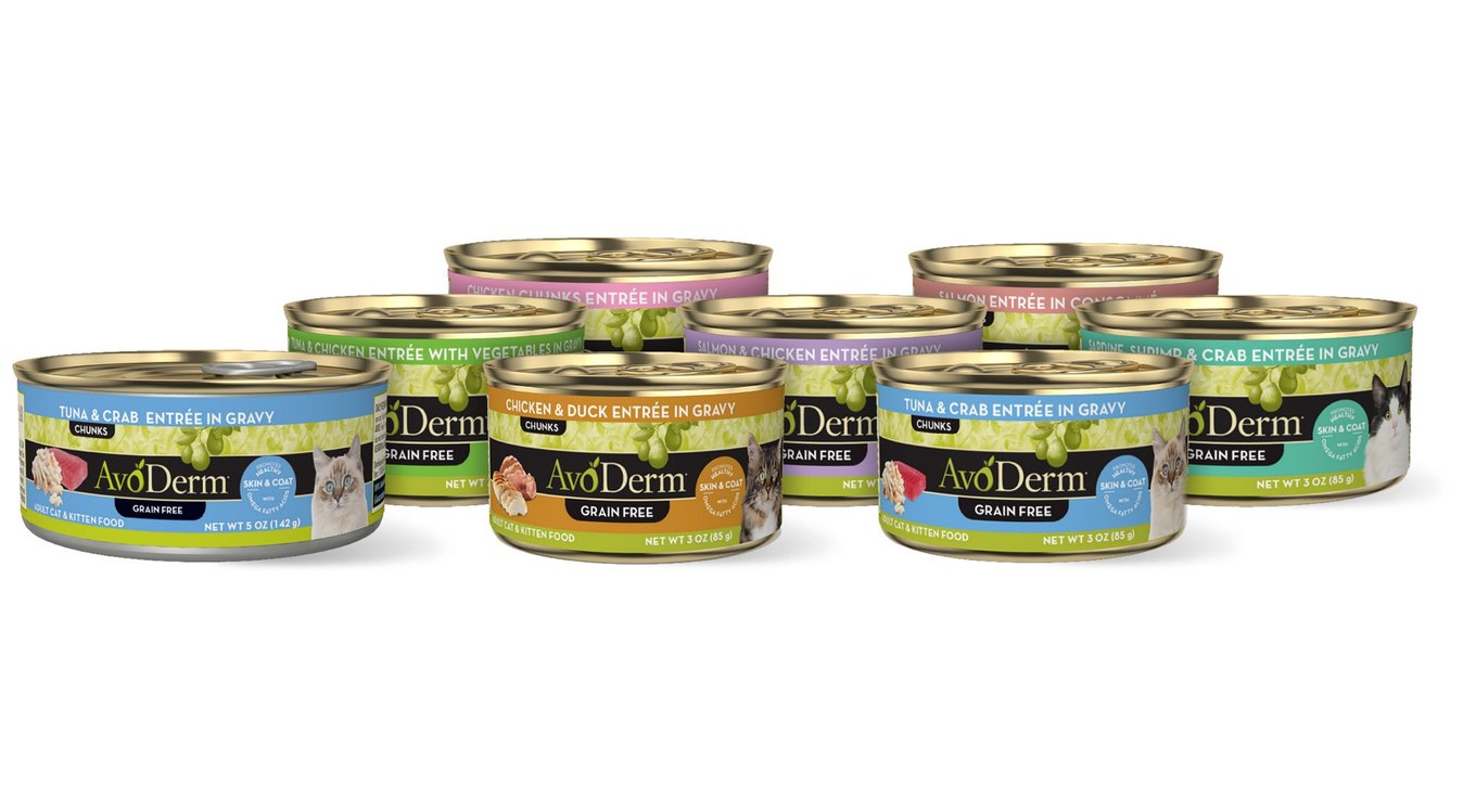 AvoDerm Natural Ocean Fish Recipe Canned Cat Food