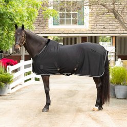 Equinavia Torr Quick Dry Horse Cooler, Black, 76-in slide 2 of 2