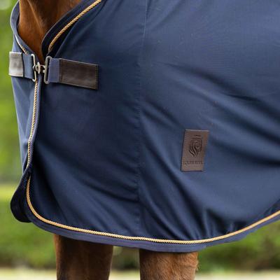 Show full view: Equinavia Torr Quick Dry Horse Cooler, Navy, 80-in slide 4 of 6