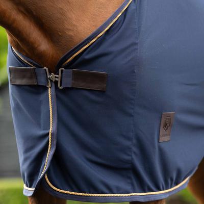 Show full view: Equinavia Torr Quick Dry Horse Cooler, Navy, 80-in slide 3 of 6