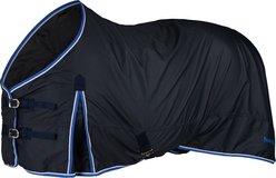 Horze Glasgow Lightweight 100-g Horse Turnout Blanket, Dark Blue, 75-in slide 2 of 6