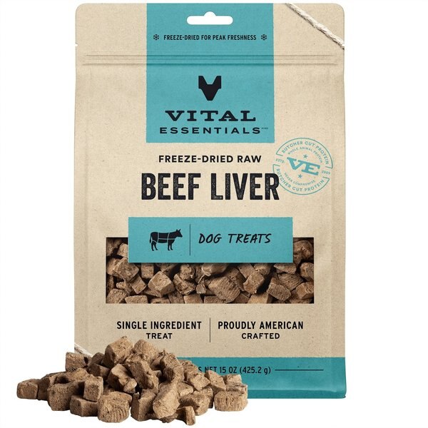 Nature's Advantage Lovin' Beef Liver Premium Freeze-Dried Dog Treats, 21-oz bag