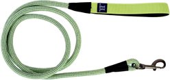 Hamilton A Day Together Luxury Paracord Rope Nylon with Padded Neoprene Handle Dog Leash, Lime, Medium/Large: 5-ft long, 1-in wide