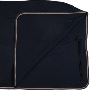 Horze Kiel Fleece Horse Cooler, Dark Navy, 78-in