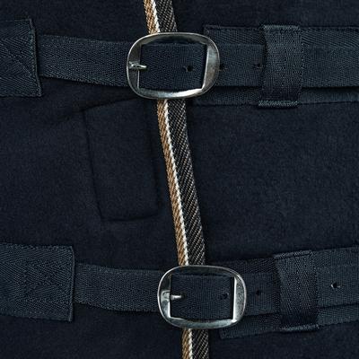Show full view: Horze Kiel Fleece Horse Cooler, Dark Navy, 78-in slide 8 of 10