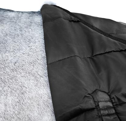 Show full view: Horze Nevada 200-g Horse Stable Blanket Neck Cover, Black, Large slide 2 of 3