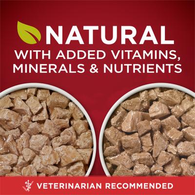 Show full view: Purina ONE SmartBlend True Instinct Tender Cuts in Gravy Variety Pack Canned Dog Food, 13-oz can, case of 12 slide 3 of 12