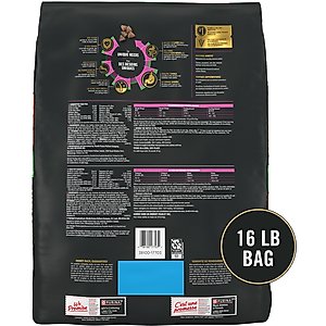 Purina Pro Plan Small Breed Adult Sensitive Skin & Stomach Formula Dry Dog Food, 16-lb bag