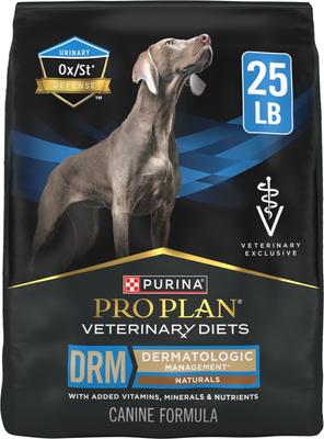 Purina Pro Plan Veterinary Diets DRM Dermatologic Management Naturals Dry Dog Food, 25-lb bag