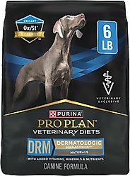 Purina Pro Plan Veterinary Diets DRM Dermatologic Management Naturals Dry Dog Food, 6-lb bag