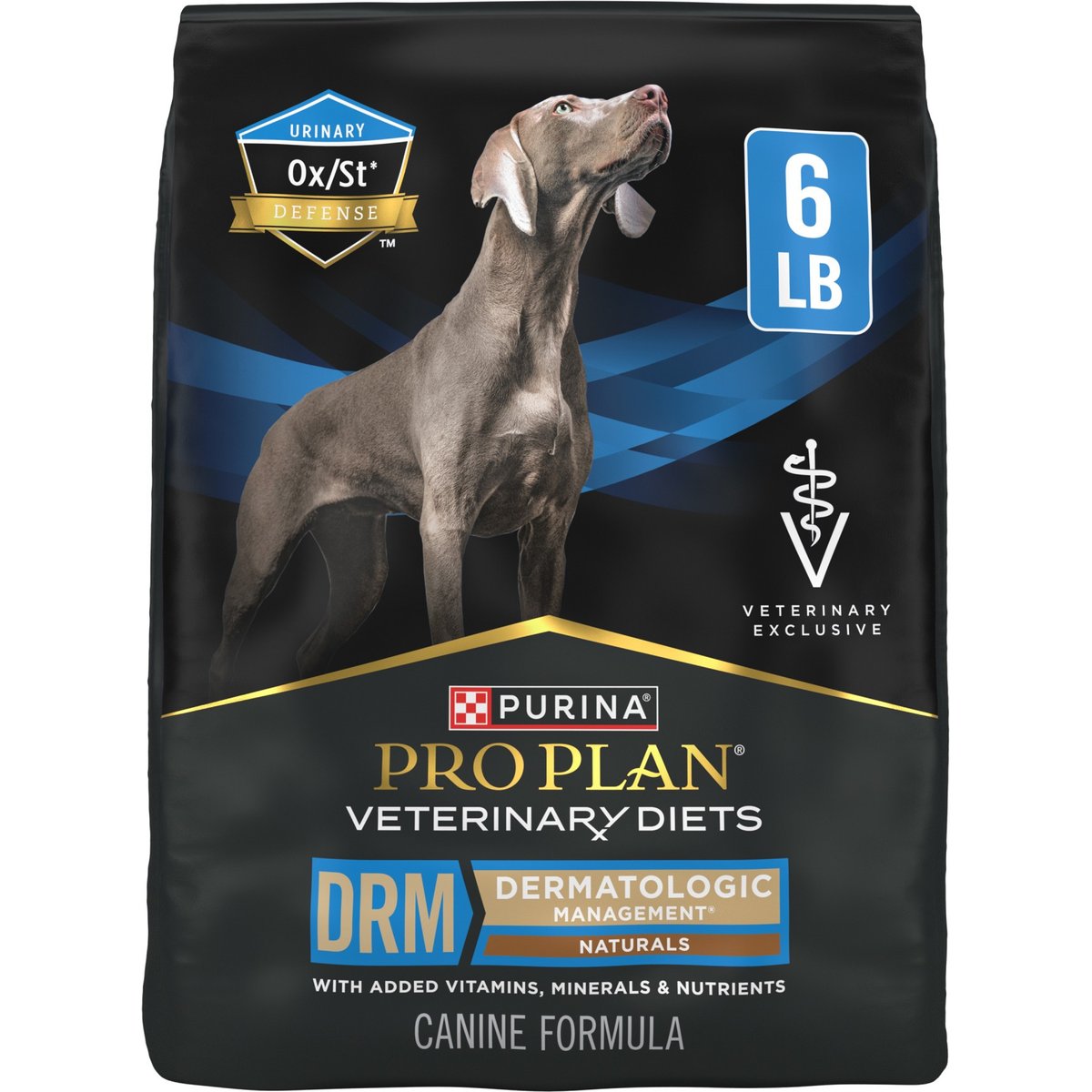 Purina Pro Plan Veterinary Diets DRM Dermatologic Management Naturals Dry Dog Food, 6-lb bag