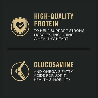 Show full view: Purina Pro Plan Complete Essentials Adult 7+ Shredded Blend Chicken & Rice High Protein Formula with Probiotics Dry Dog Food, 6-lb bag slide 5 of 12