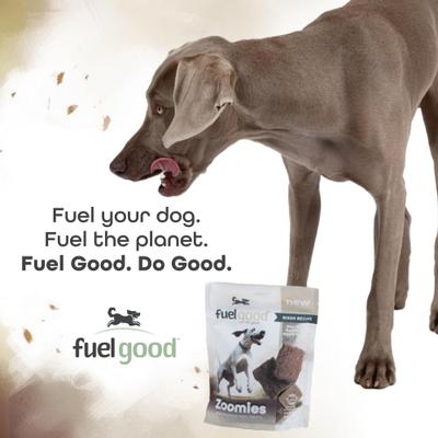 Show full view: Fuel Good Zoomies Bison High Protein Soft & Chewy Dog Treats, 6-oz bag slide 8 of 10