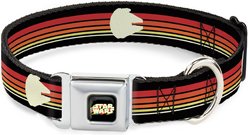 Buckle-Down Star Wars Millennium Falcon Metal Seatbelt Buckle Dog Collar, Multicolor, Medium: 16 to 23-in neck, 1.5-in wide