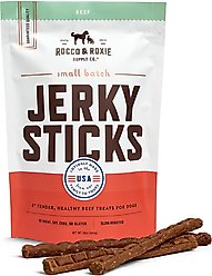 Rocco & Roxie Supply Co. Gourmet Beef Jerky Dog Sticks, 16-oz bag