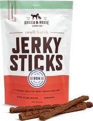 Rocco & Roxie Supply Co. Gourmet Beef Jerky Dog Sticks, 16-oz bag