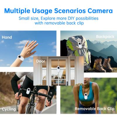 Show full view: Luckylala Pet Tracking Camera Collar, White, 32 GB slide 6 of 10