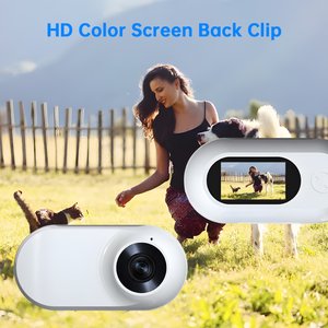 Luckylala Pet Tracking Camera Collar, White, 64 GB