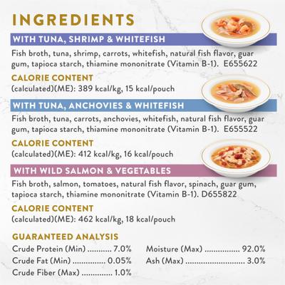 Show full view: Fancy Feast Classic Collection Broths Variety Pack Complement Wet Food + Cat Chow Complete Dry Cat Food slide 9 of 9