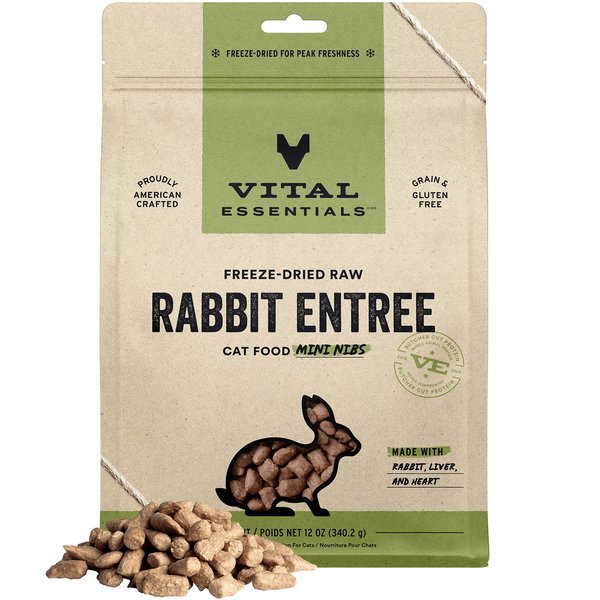 STELLA & CHEWY'S Absolutely Rabbit Dinner Morsels Freeze-Dried Raw Cat ...