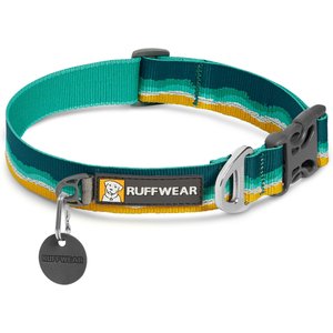 Ruffwear Crag Dog Collar, Seafoam, 20 to 26-in neck