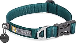 Ruffwear Front Range Dog Collar, Tumalo Teal, 11 to 14-in neck