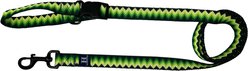 Hamilton Nylon Weave Adjustable Multi-Function Standard Dog Leash, Green, Medium/Large: 4 to 6-ft long, 1-in wide
