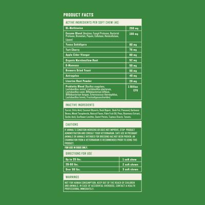 Show full view: Rocco & Roxie Supply Co. Duck Flavored Chew Lawn Protection Supplement for Dogs, 90 count slide 10 of 12