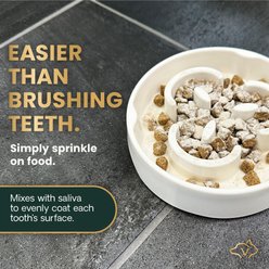 VetriScience Perio Dental Care Powder Clinically Tested Breath & Plaque Control Supplement for Dogs & Cats, 4.2-oz, bundle of 2 slide 2 of 9