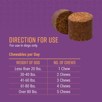 Show full view: Sentry Good Behavior Chicken Flavored Soft Chew Calming Supplement for Dog, 60 count slide 9 of 10