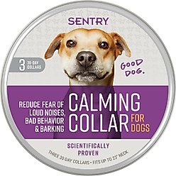 Sentry Good Behavior Calming Collar for Dogs, up to 23-in neck, 3 count