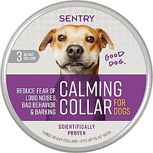 Sentry Good Behavior Calming Collar for Dogs, up to 23-in neck, 3 count