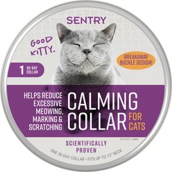 Sentry Good Behavior Calming Collar for Cats, up to 15-in neck, 1 count