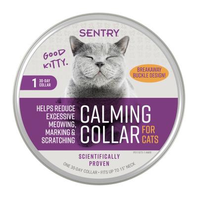 Show full view: Sentry Good Behavior Calming Collar for Cats, up to 15-in neck, 1 count slide 1 of 10