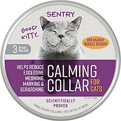 Sentry Good Behavior Calming Collar for Cats, up to 15-in neck, 3 count