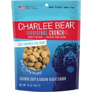 CHARLEE BEAR Turkey Liver Cranberries Flavor Dog Treats 16 oz bag Chewy