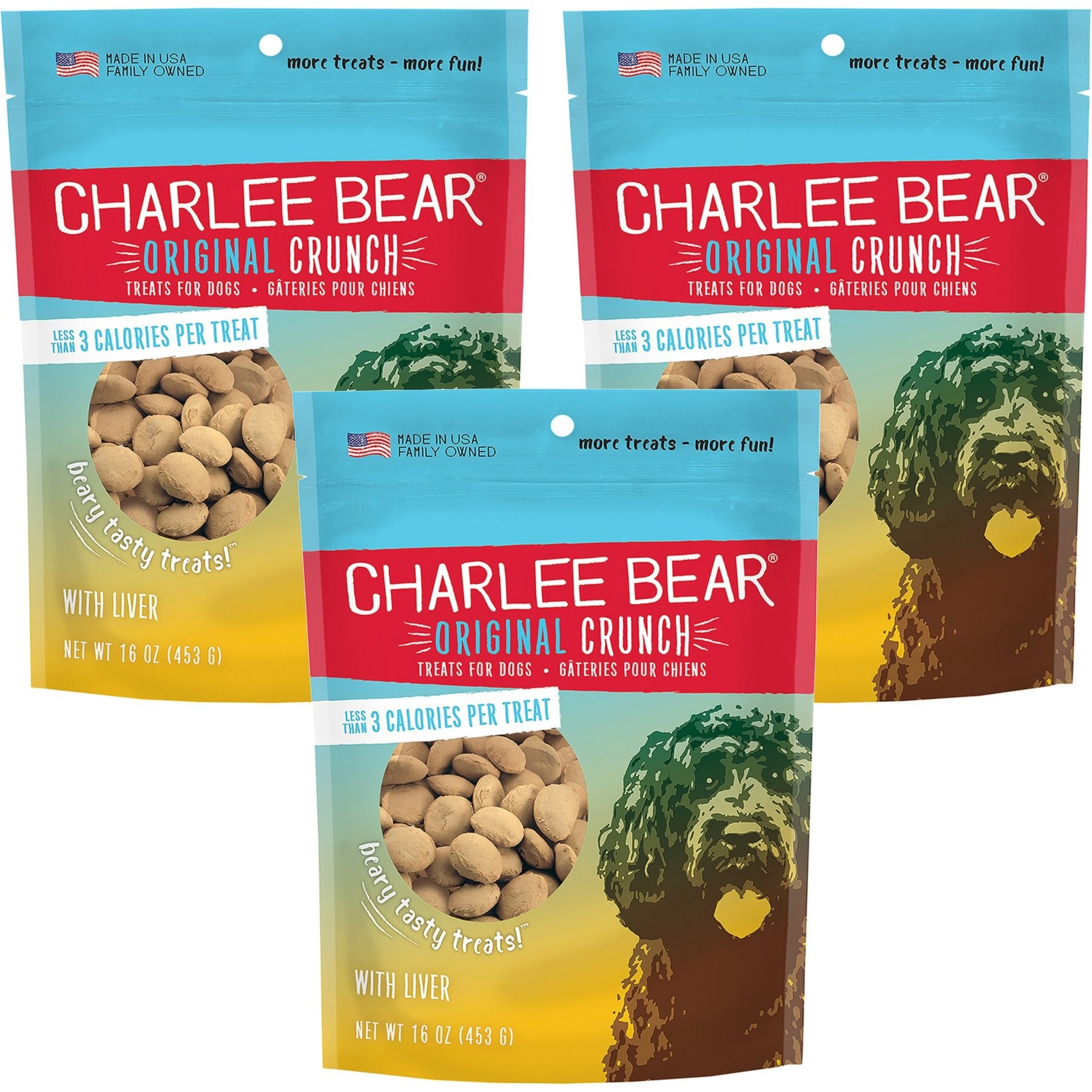 Charlee bear dog treats with liver hotsell