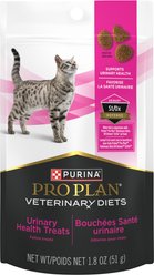 Purina Pro Plan Veterinary Diets Urinary Health Crunchy Cat Treats, 1.8-oz bag slide 1 of 8