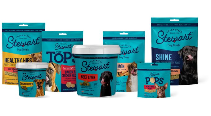 Stewart Beef Liver Freeze-Dried Raw Dog Treats