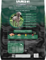 Iams Advanced Health Skin & Coat Chicken & Salmon Recipe Adult Dry Dog Food, 36-lb bag slide 2 of 9